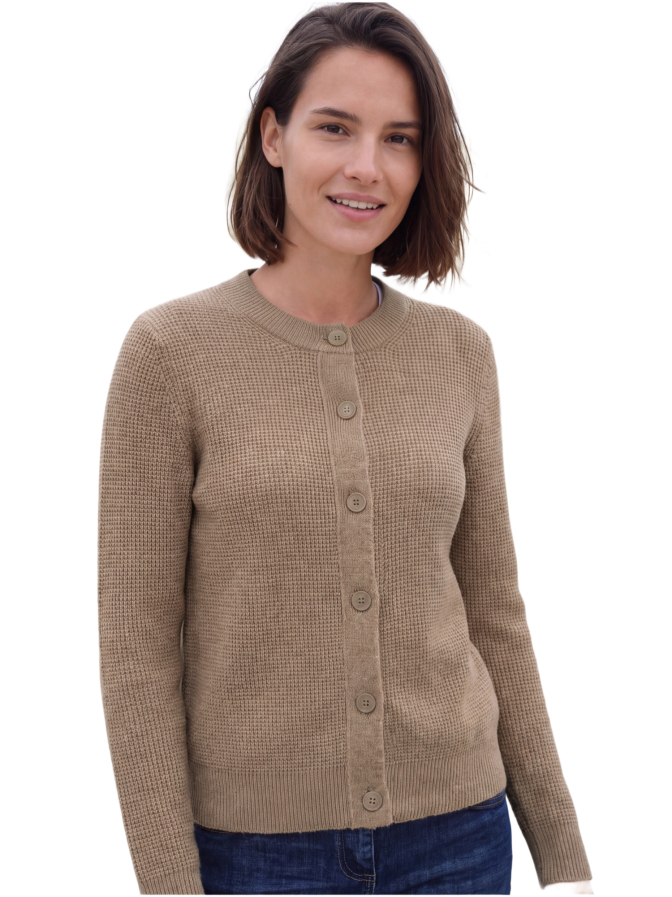 Cecil Strickjacke mit Rundhals und Knopfleiste bei Robert Ley
