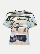 Betty Barclay Shirt 8872-Blue/Beige bei Robert Ley