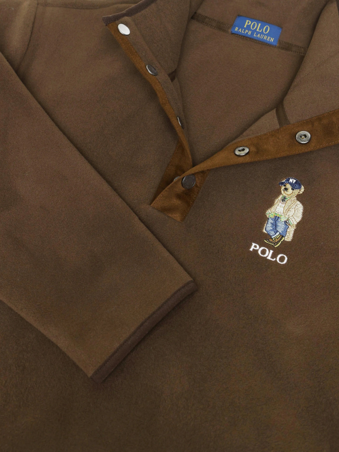 Polo Ralph Lauren Sweat-Troyer mit Polo-Bär-Stickerei bei Robert Ley
