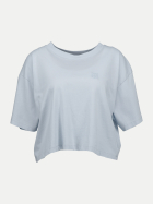 Anine Bing Cropped T-Shirt Johnny bel41 light blue bei Robert Ley