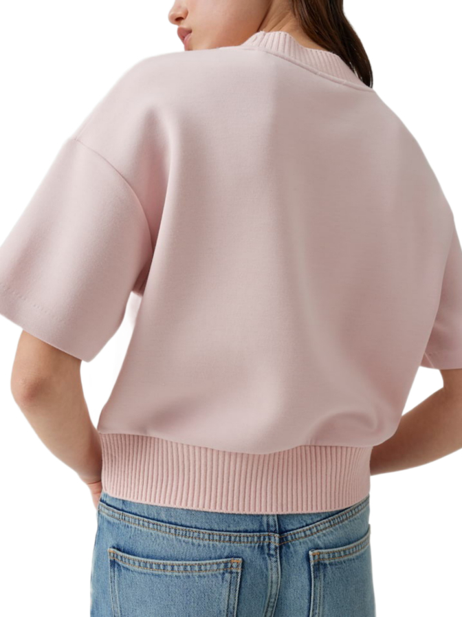 Opus Sweatshirt mit Strickbündchen Galita bei Robert Ley