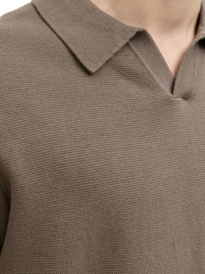 JACK & JONES Gestricktes Poloshirt bei Robert Ley