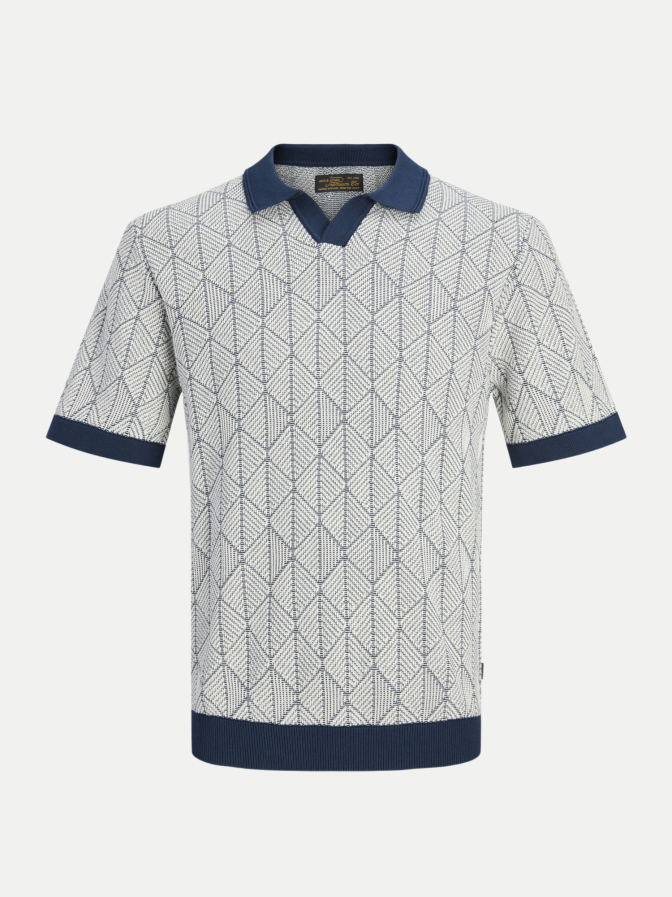 Jack & Jones Strick-Polohemd Gemustert bei Robert Ley