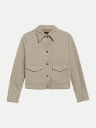 s.Oliver BLACK LABEL Hemdjacke mit Fischgratmuster 93X1-GREY/BLACK bei Robert Ley