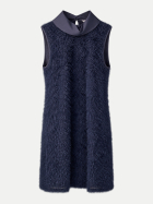 Peserico Midikleid aus Tüll A61 universe blue bei Robert Ley