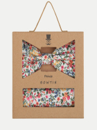 Prince Bowtie Herren Set Fliege und Einstecktuch 2200-KORALLE bei Robert Ley