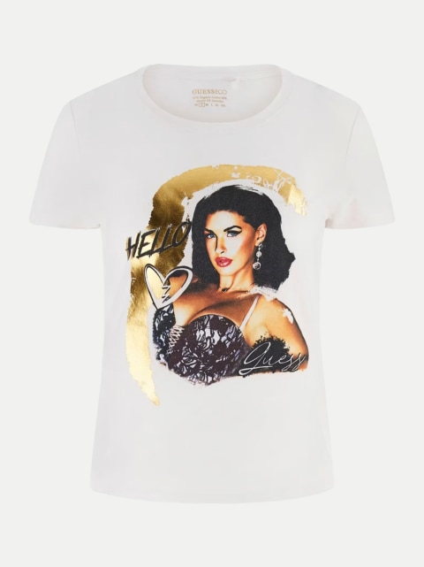 GUESS T-Shirt mit Frontprint bei Robert Ley
