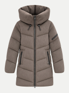 Khujo Steppjacke Kattie mit Crossbody-Bag 446-moody plum bei Robert Ley