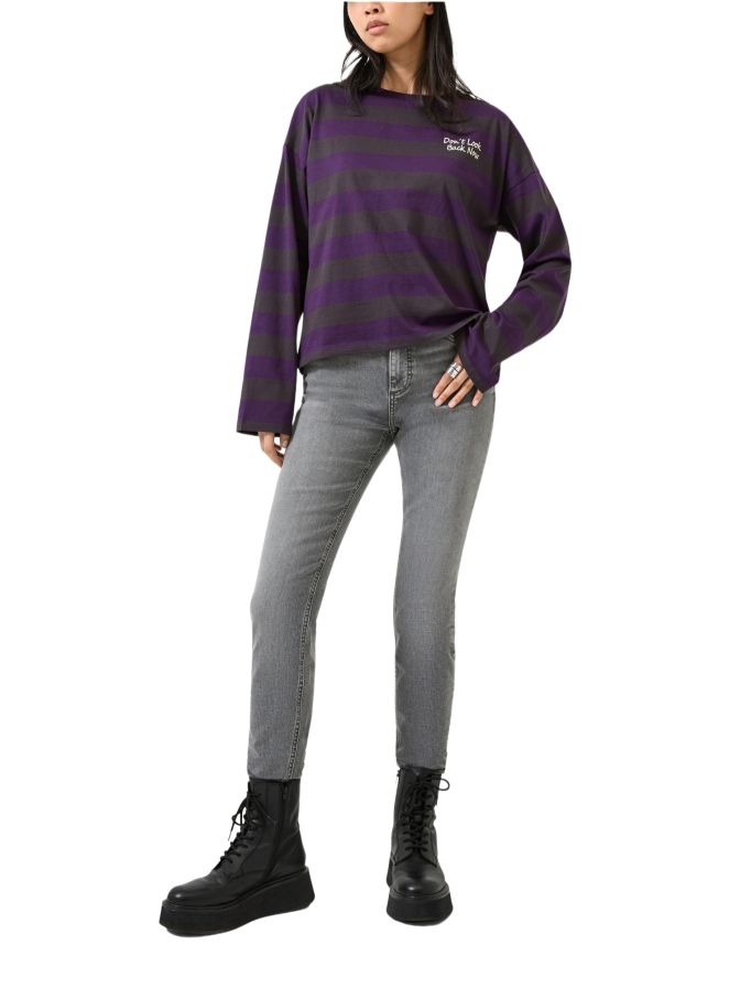 Q/S designed by Langarmshirt mit Streifen-Muster bei Robert Ley