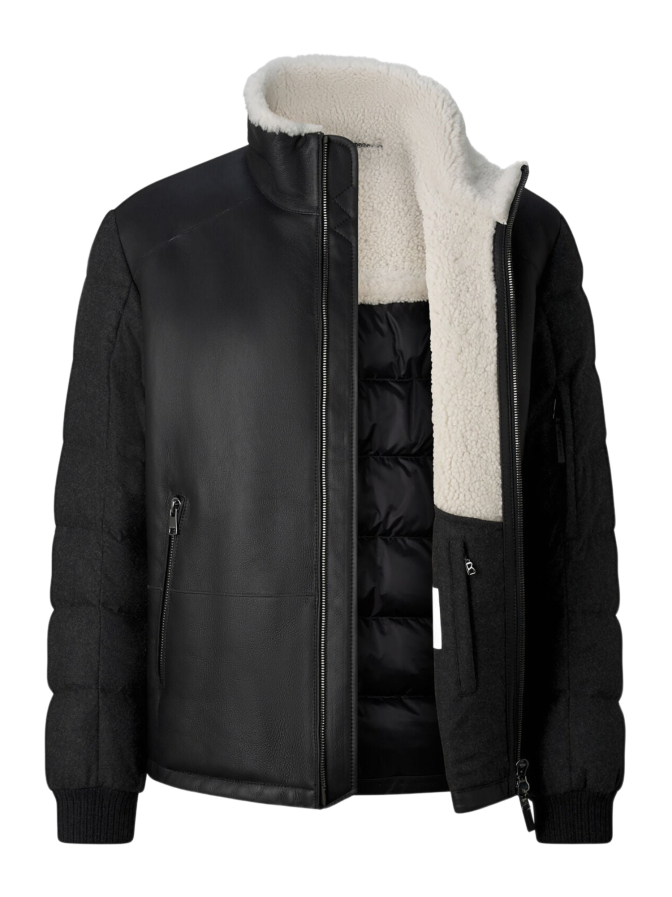 Bogner Leder-Steppjacke Aleco bei Robert Ley