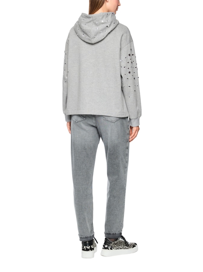 Marc Cain Hoodie mit Strasssteinen bei Robert Ley