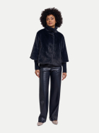 Rino & Pelle Mittellanger Mantel dark navy bei Robert Ley