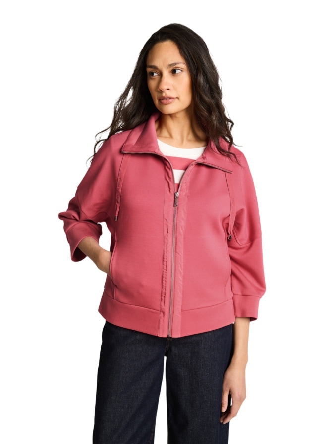 Tom Tailor Casual Boxy-Fit Scuba Sweatjacke bei Robert Ley