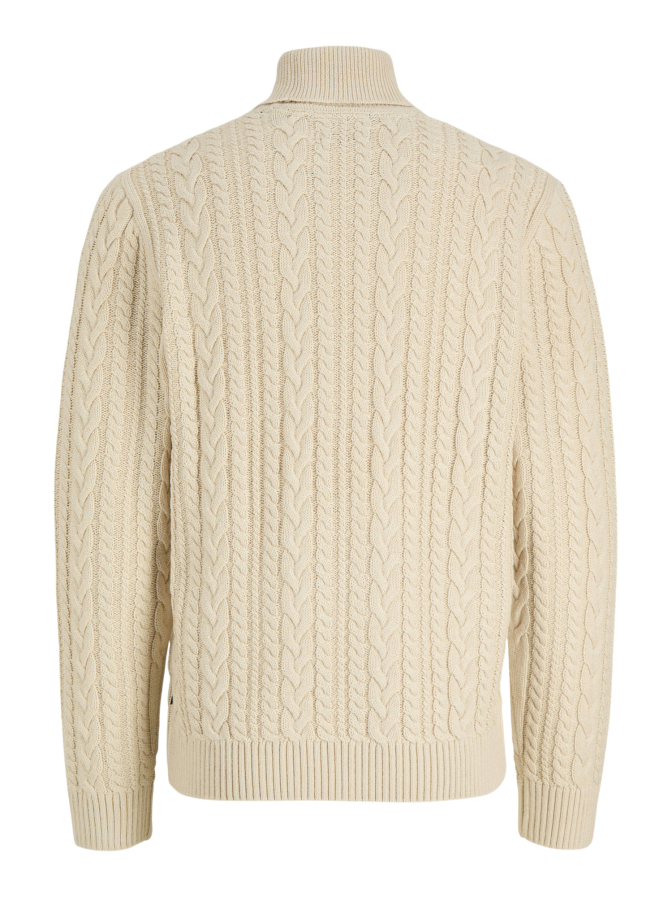 Jack & Jones Rollkragenpullover JPRBLUCALLUM mit Zopfmuster bei Robert Ley