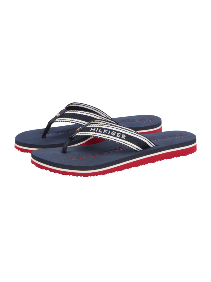 Tommy Hilfiger Flip-Flops mit Webbing-Riemen bei Robert Ley