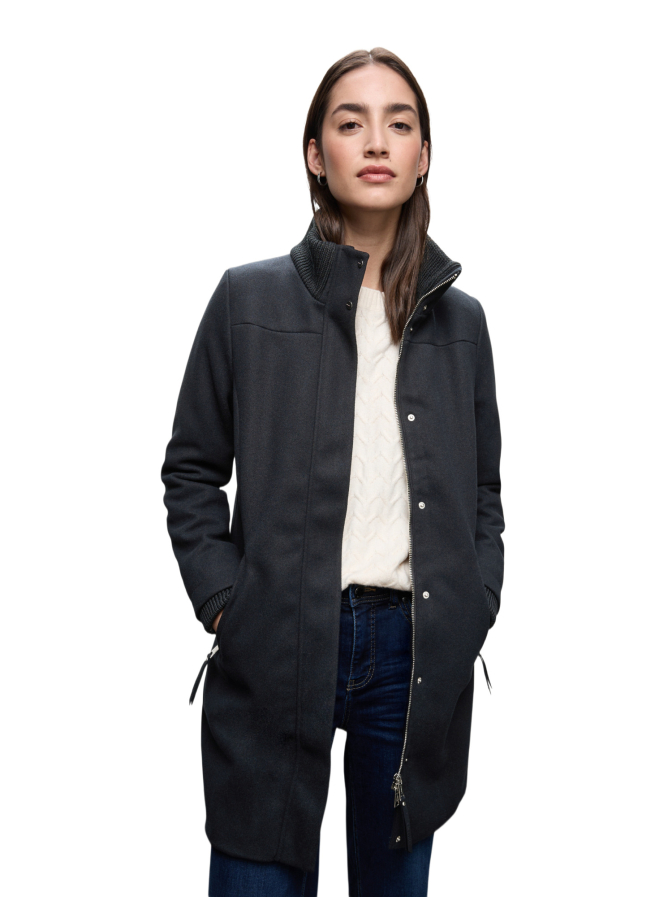 Street One Mantel mit Strickdetails bei Robert Ley