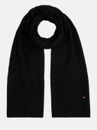 Tommy Hilfiger Schal mit Logo Flagge BDS-BLACK bei Robert Ley