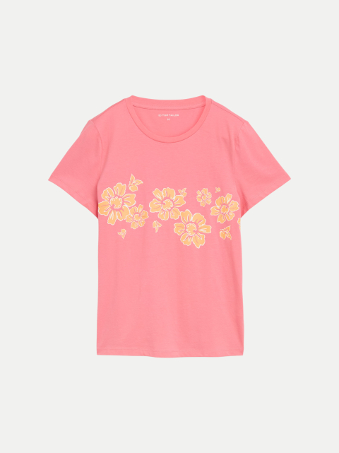 Tom Tailor Casual T-Shirt mit floralem Print bei Robert Ley