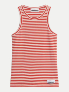 ARMEDANGELS Casual Top Kanitaa 2854-poppy red-oatmilk bei Robert Ley
