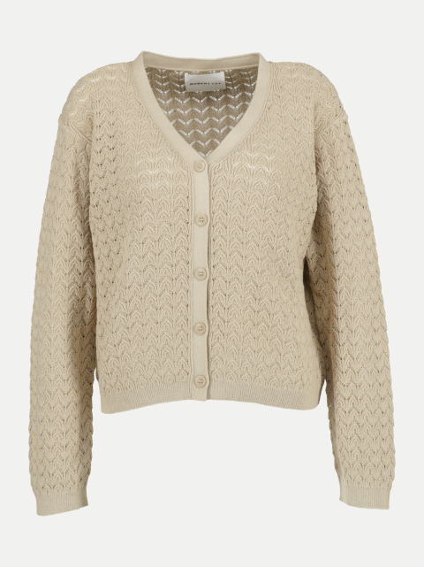 Robert Ley Strickjacke mit Ajour-Muster bei Robert Ley