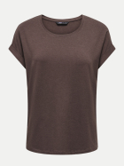 Only T-Shirt Moste 212012-Deep Mahogany bei Robert Ley