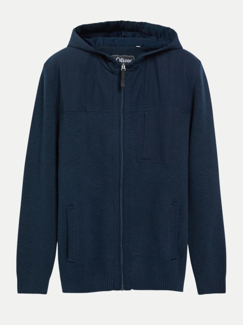 s.Oliver RED LABEL Strickjacke mit Kapuze bei Robert Ley