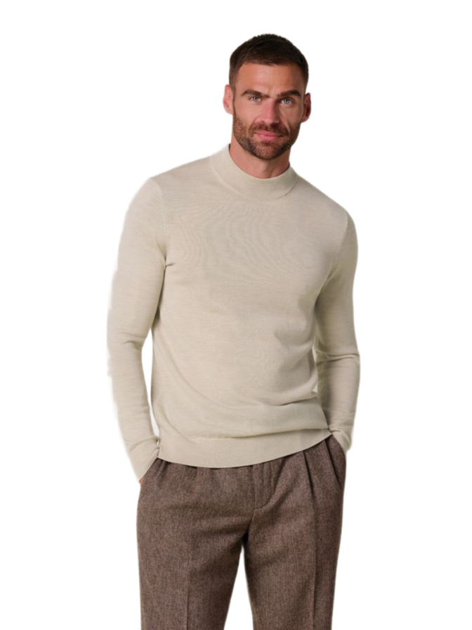 PROFUOMO Stehkragen Pullover aus Wolle bei Robert Ley