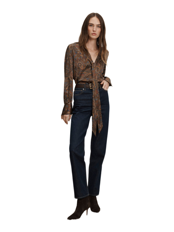 Veronica Beard Seidenbluse Francine bei Robert Ley