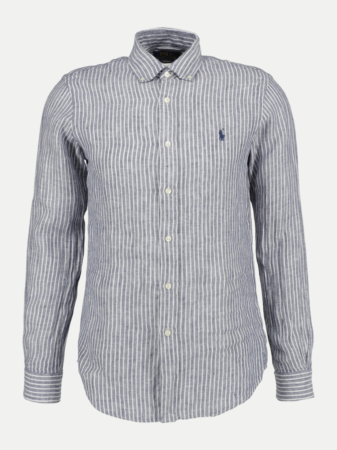 Polo Ralph Lauren Leinenhemd mit Streifenmuster bei Robert Ley