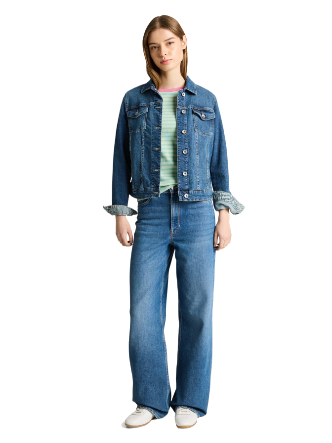 Tom Tailor Denim T-Shirt mit Streifenmuster bei Robert Ley