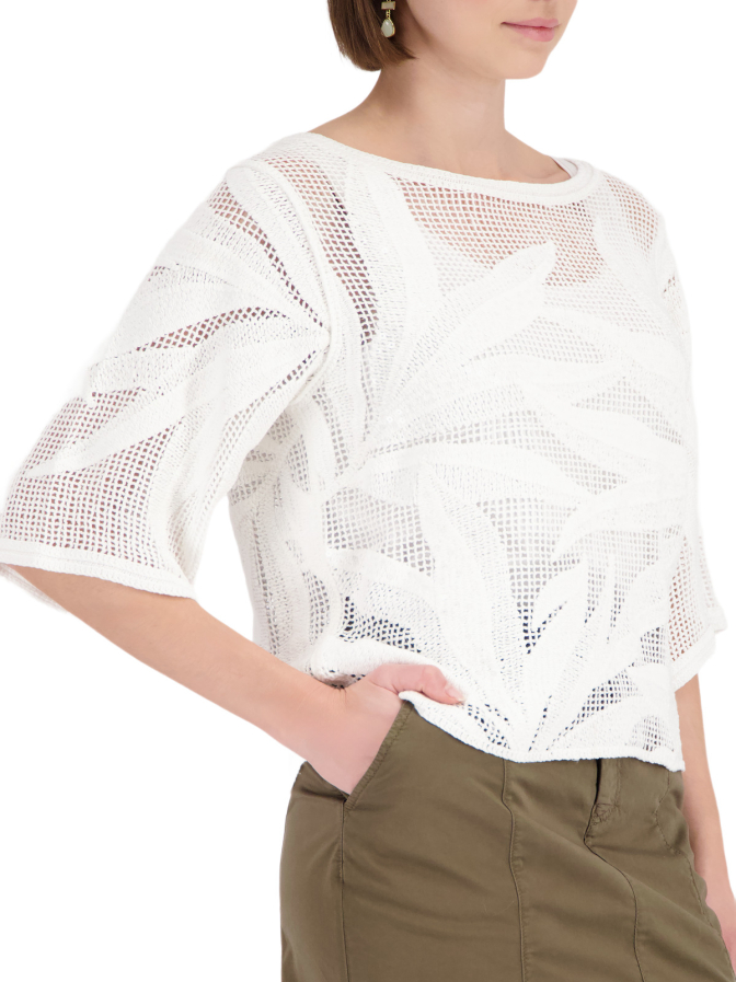 Monari Strickpullover mit Cornellymuster bei Robert Ley