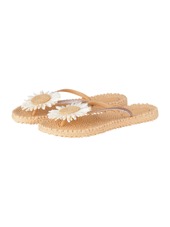 Ilse Jacobsen Flip-Flops mit Blumendetail bei Robert Ley