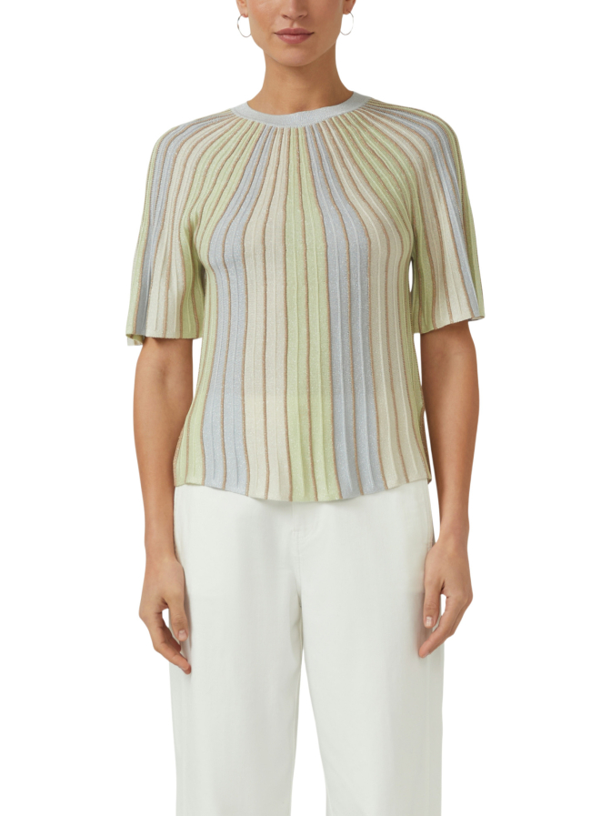 s.Oliver BLACK LABEL Kurzarm-Strickpullover bei Robert Ley