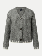 Joop! Strickjacke Kulli 064-Open Grey 064 bei Robert Ley