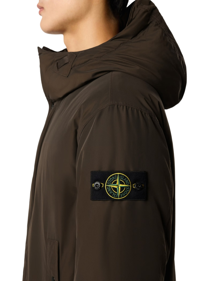 Stone Island Daunenparka mit Anti-Drop-Finish bei Robert Ley