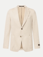 Windsor Men Shaped-Fit Sakko Giorno 280-Open Beige                 280 bei Robert Ley
