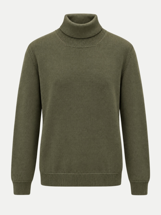GRAN SASSO Rollkragenpullover im Vintage-Look bei Robert Ley