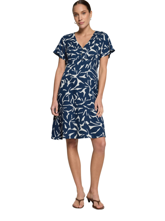 Zero Kurzes Kleid mit Allover-Print bei Robert Ley