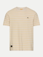 Camel Active T-Shirt mit Streifen Sun Yellow-Sun Yellow bei Robert Ley