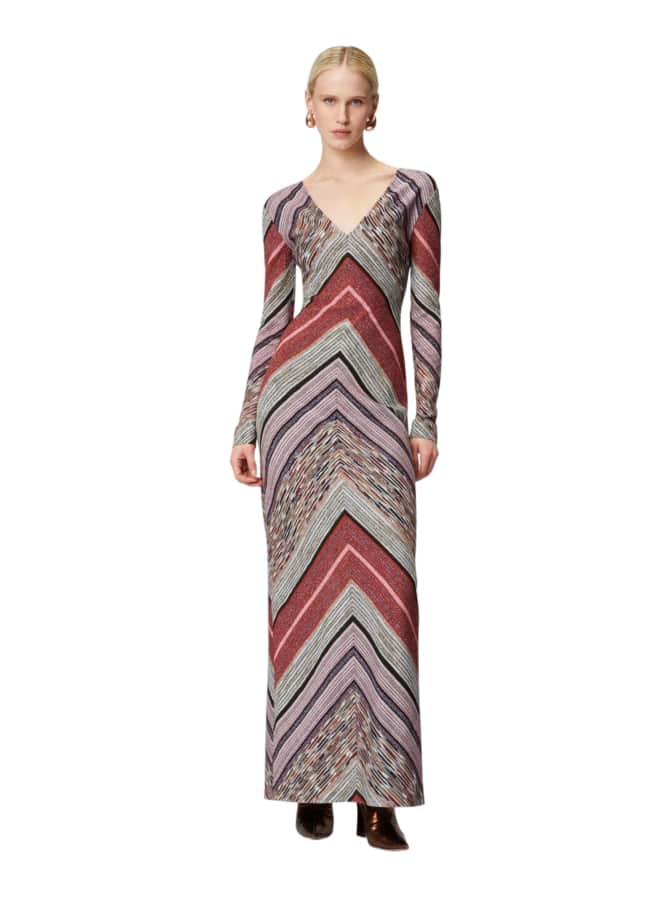 MISSONI Langes Lamé-Kleid bei Robert Ley