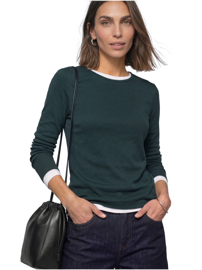 Street One Langarm Shirt mit Rundhals bei Robert Ley