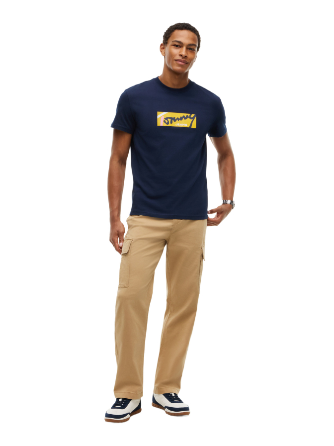 Tommy Jeans T-Shirt mit Signature-Logo bei Robert Ley