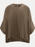Riani Seidenbluse mit Weiten Ärmeln 606-coconut bei Robert Ley