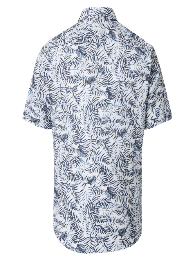 Casamoda Kurzarmhemd mit Allover-Print bei Robert Ley