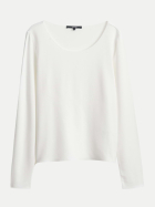 someday Slim-Fit Langarmshirt Kirosa 1004-milk bei Robert Ley
