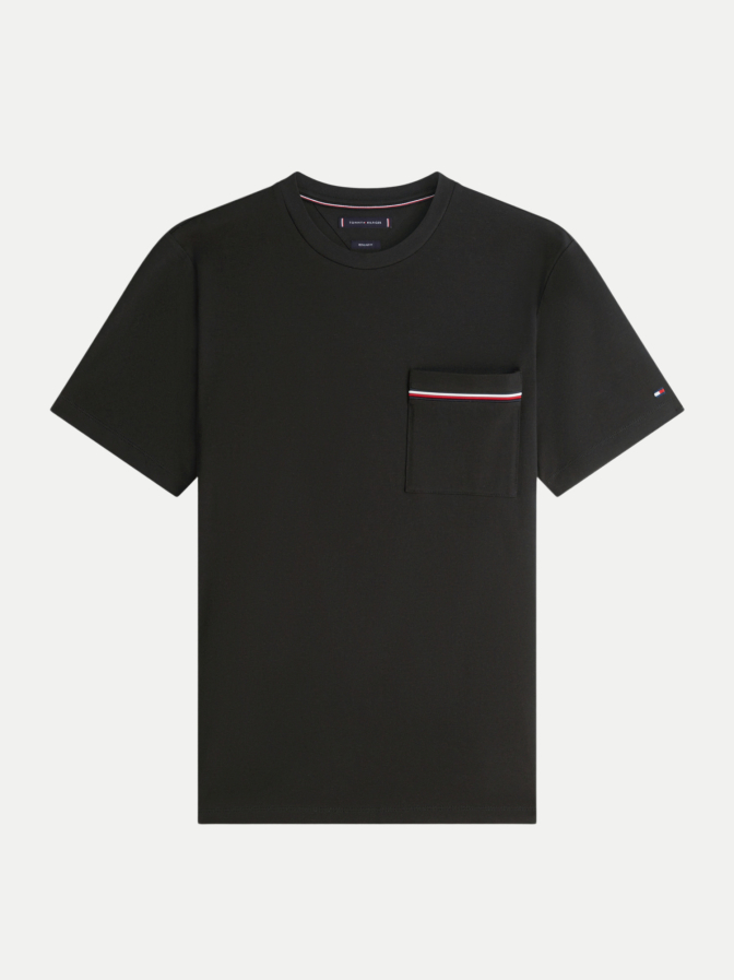 Tommy Hilfiger T-Shirt aus Piqué-Jersey bei Robert Ley