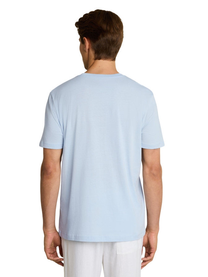 Tom Tailor Denim Basic T-Shirt mit Logo Print bei Robert Ley