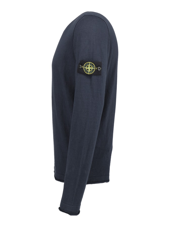 STONE ISLAND Sweatshirt mit Logo-Patch bei Robert Ley
