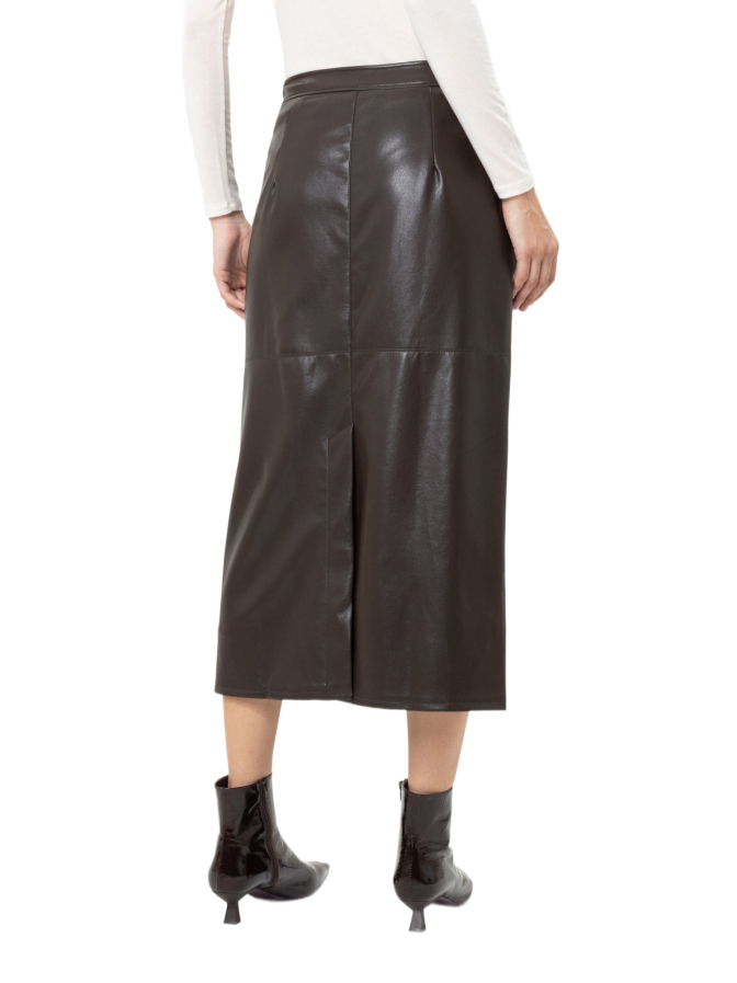 Herrlicher Rock Brunella mit Gehschlitz bei Robert Ley