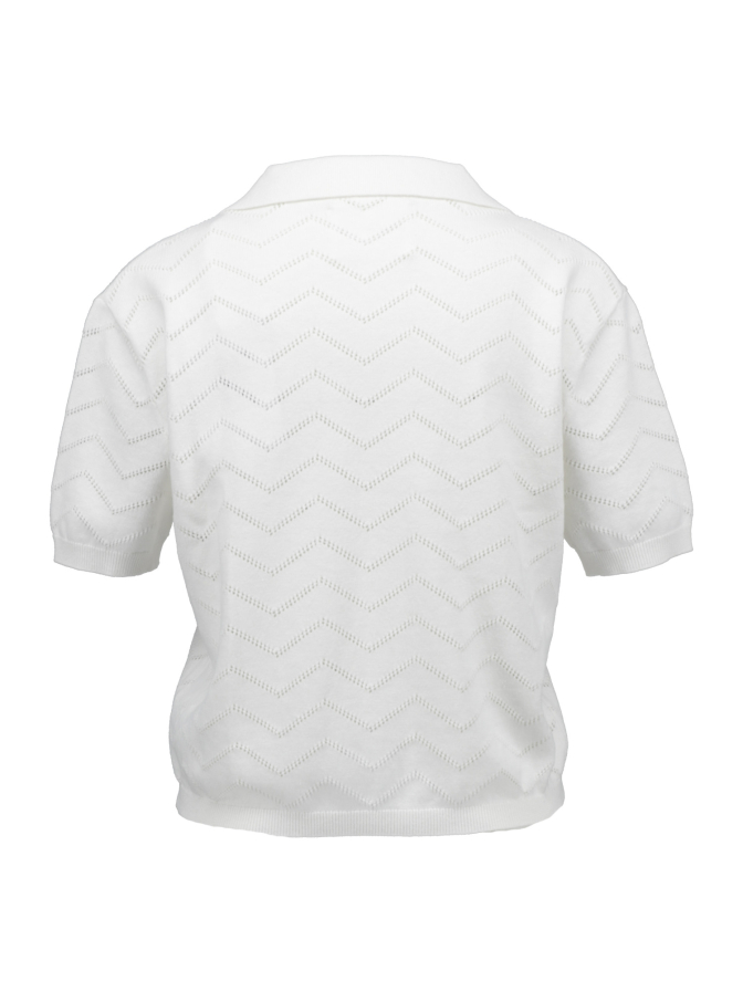 Robert Ley Strickjacke mit Polokragen bei Robert Ley